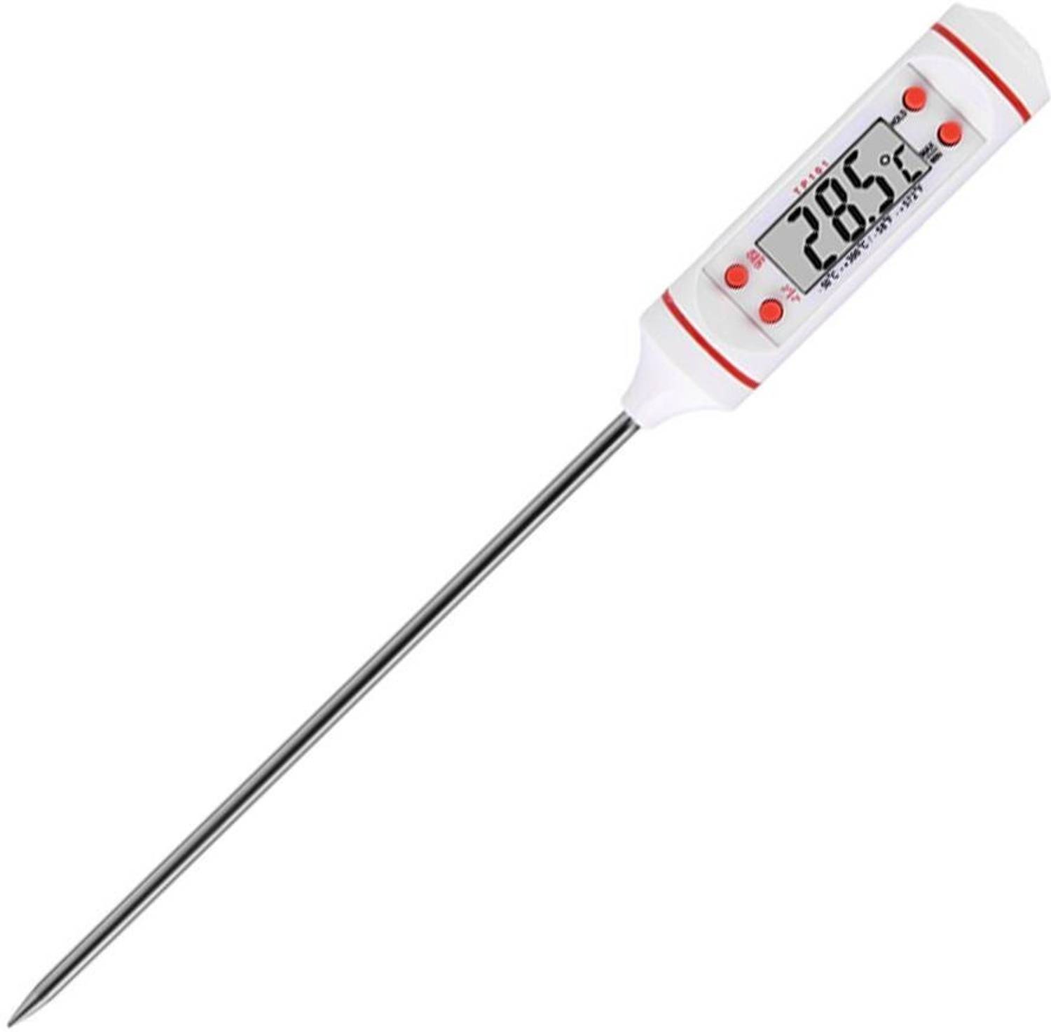 tHemiStO Digital LCD Cooking Food Meat Probe Thermometer with Fork Kitchen Thermometer — Smart Kitchen Gadgets