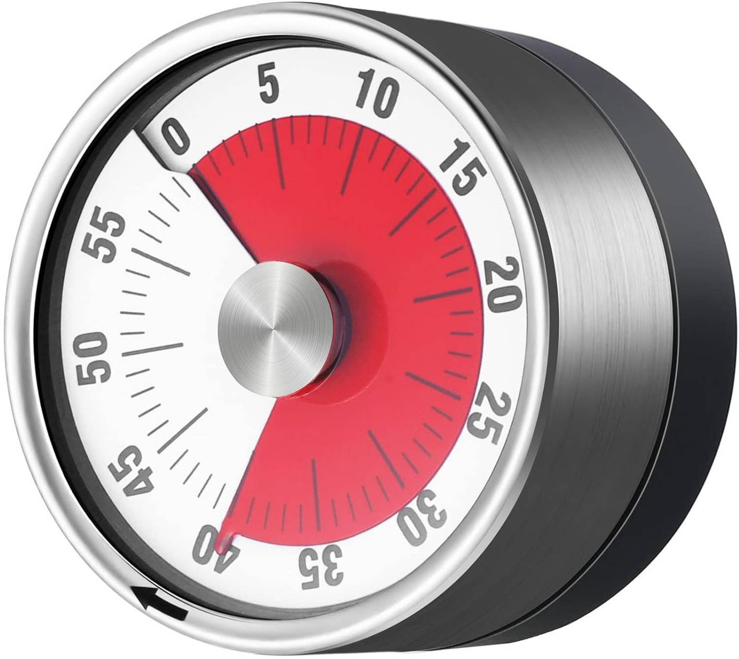 ELIE INDIA Kitchen Timer Magnetic,Visual,60-Minute Countdown Loud Alarm for Cooking, Baking Analog Kitchen Timer