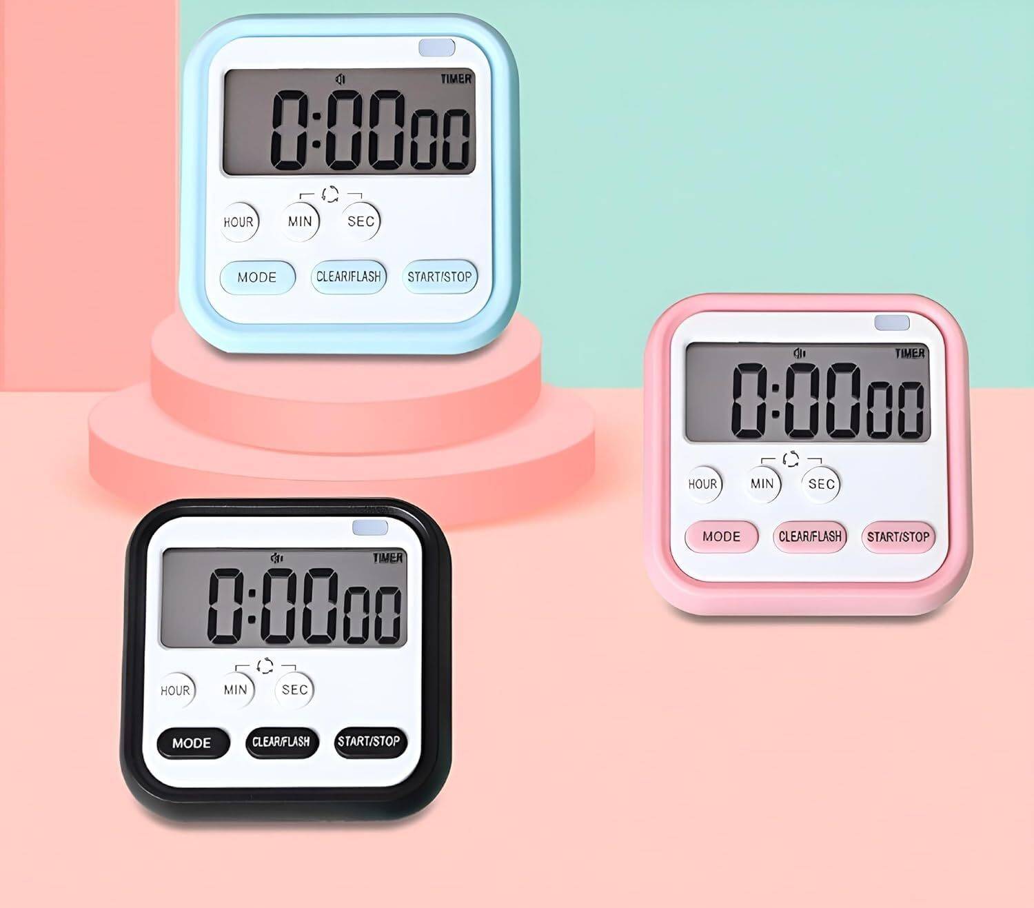 ArrayStyle Digital Kitchen Timer & Stopwatch - Image 5