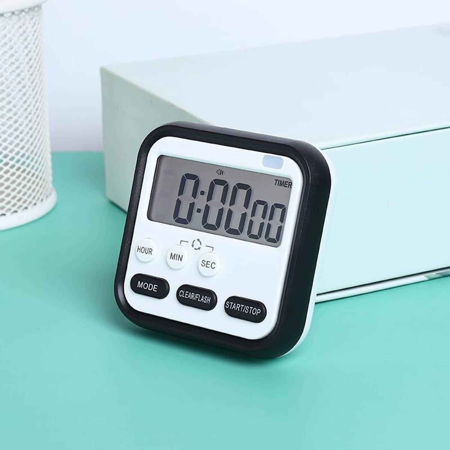 SADRUCHI Magnetic Countdown Timer Pink - Image 3