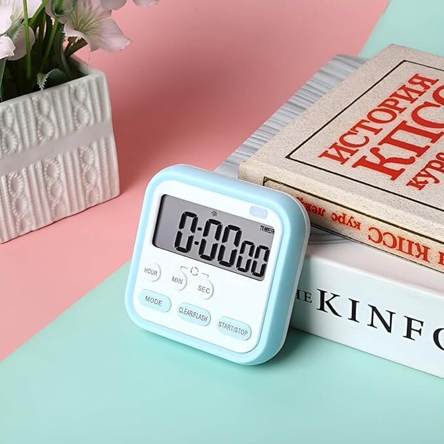 Image of YCVARIYA Digital Timer Kids, Kitchen, Cooking, Classroom, Exercise, Oven, Baking Digital Kitchen Timer