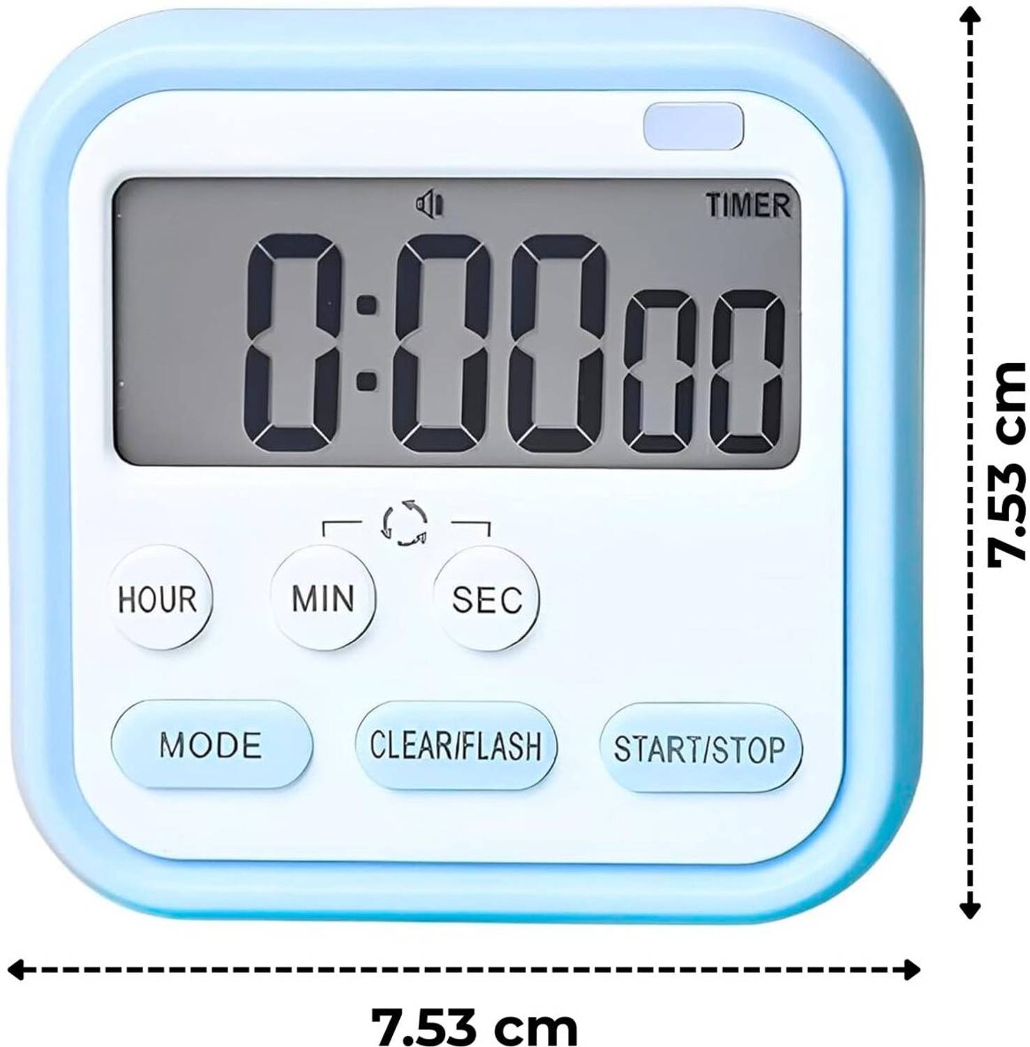 TATSAM Digital Blue Clock - Image 3