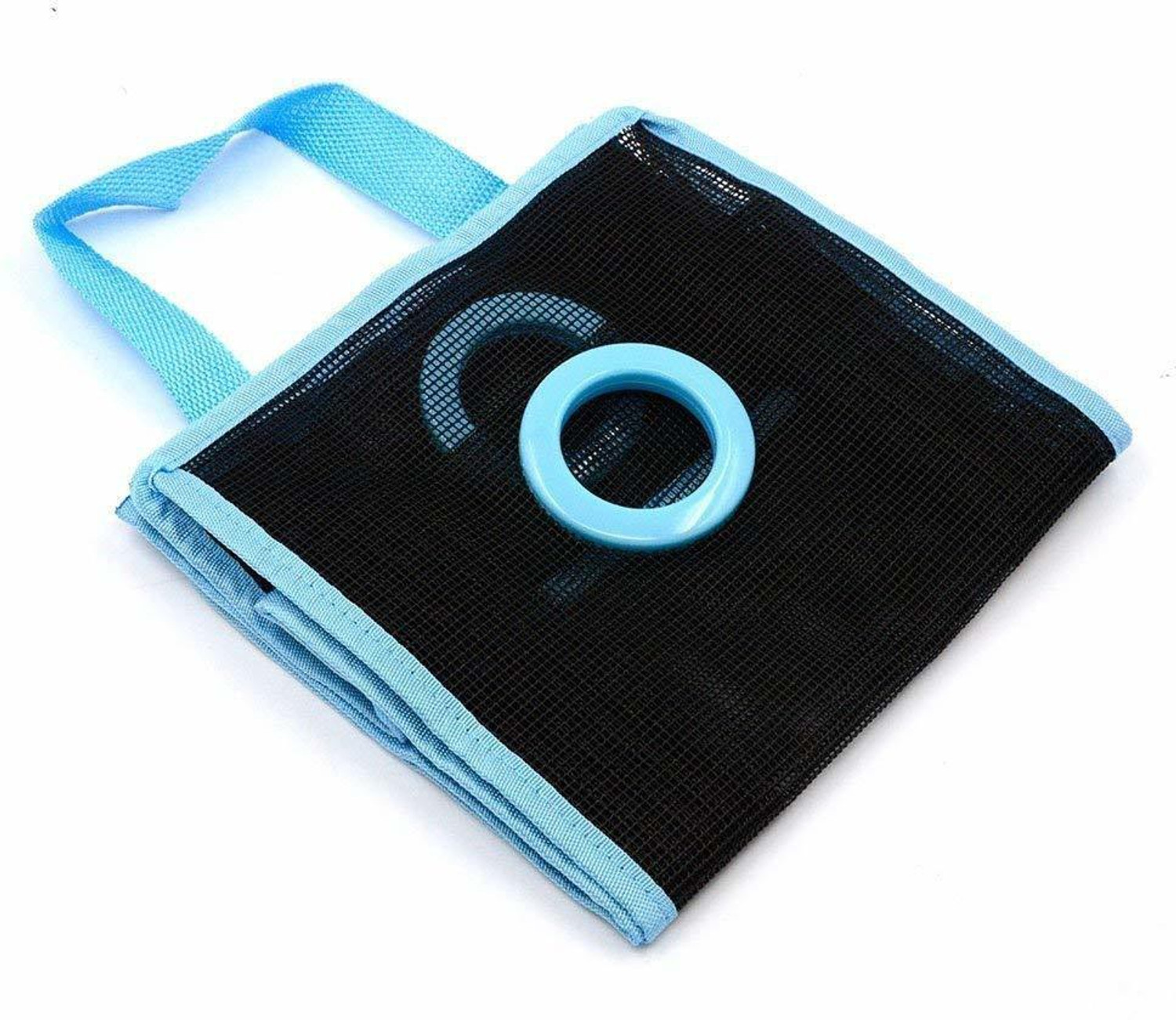 Image of Rexmon Kitchen Organizer Plastic Wall Mounted Rubbish Bag Container Kitchen Paper Dispense Mesh Hanging Bag Paper Dispenser