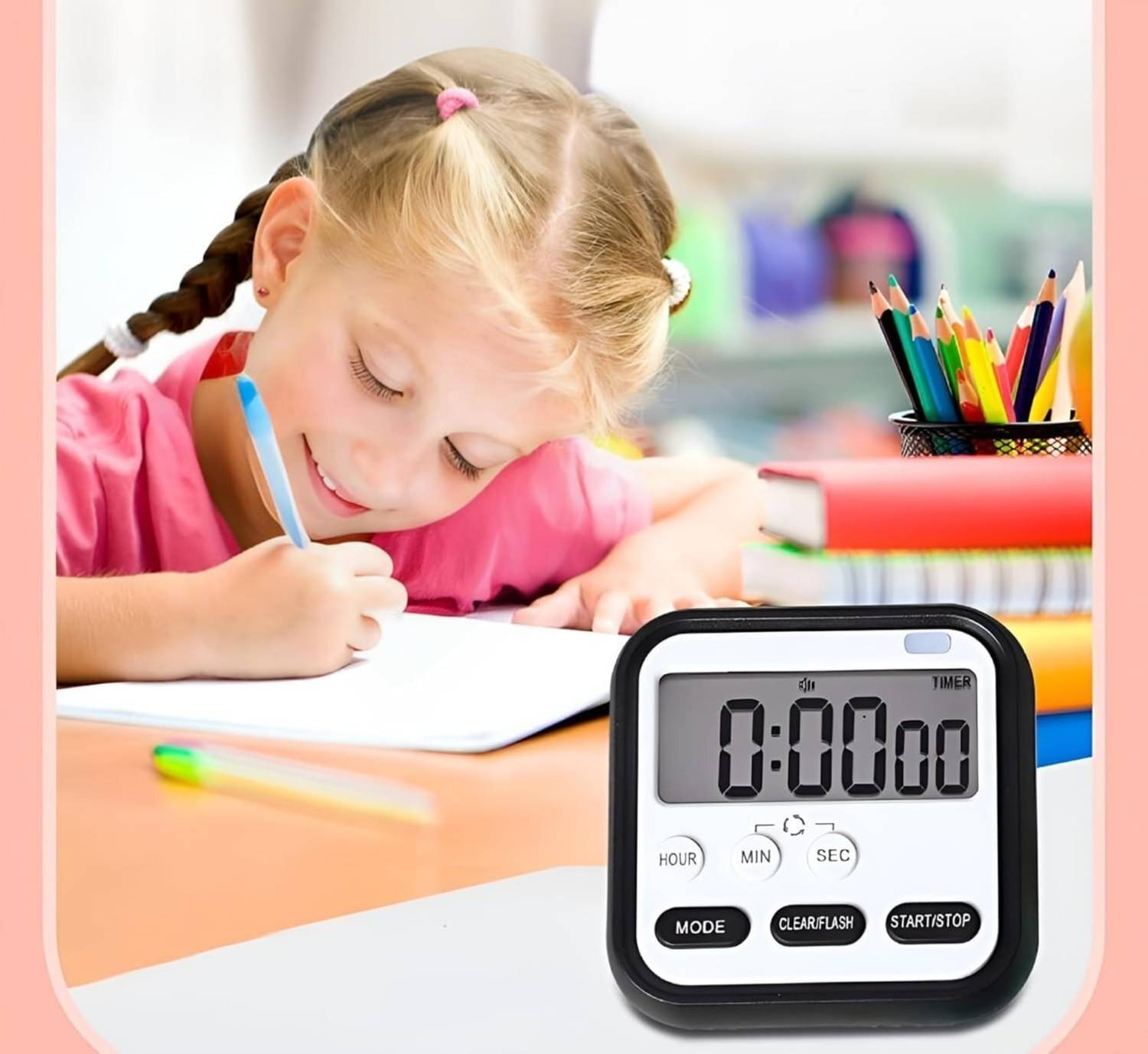 DRIJA Digital Multicolor Clock - Image 4