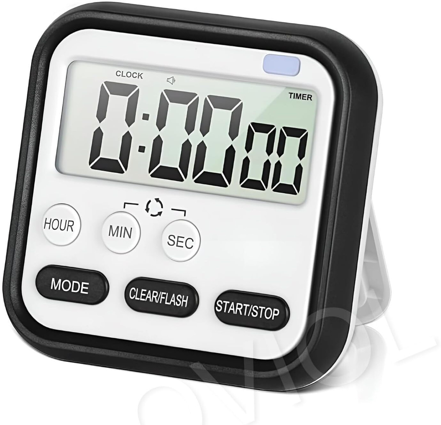 Image of UCHIT Timer for Study Kitchen Timer Large LCD Screen 24hr Digital Display Digital Kitchen Timer