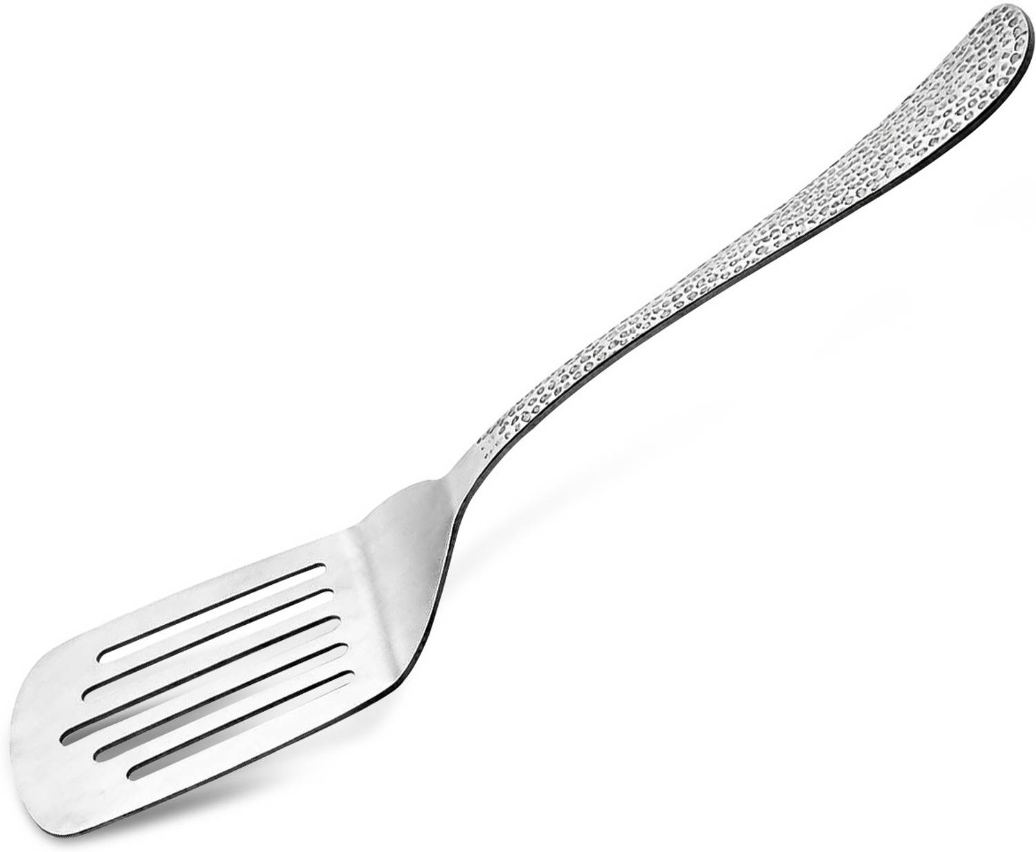 BERGNER BE Essentials Sitello Slotted Turner (26.2cm Long) - Silver Kitchen Tool Set