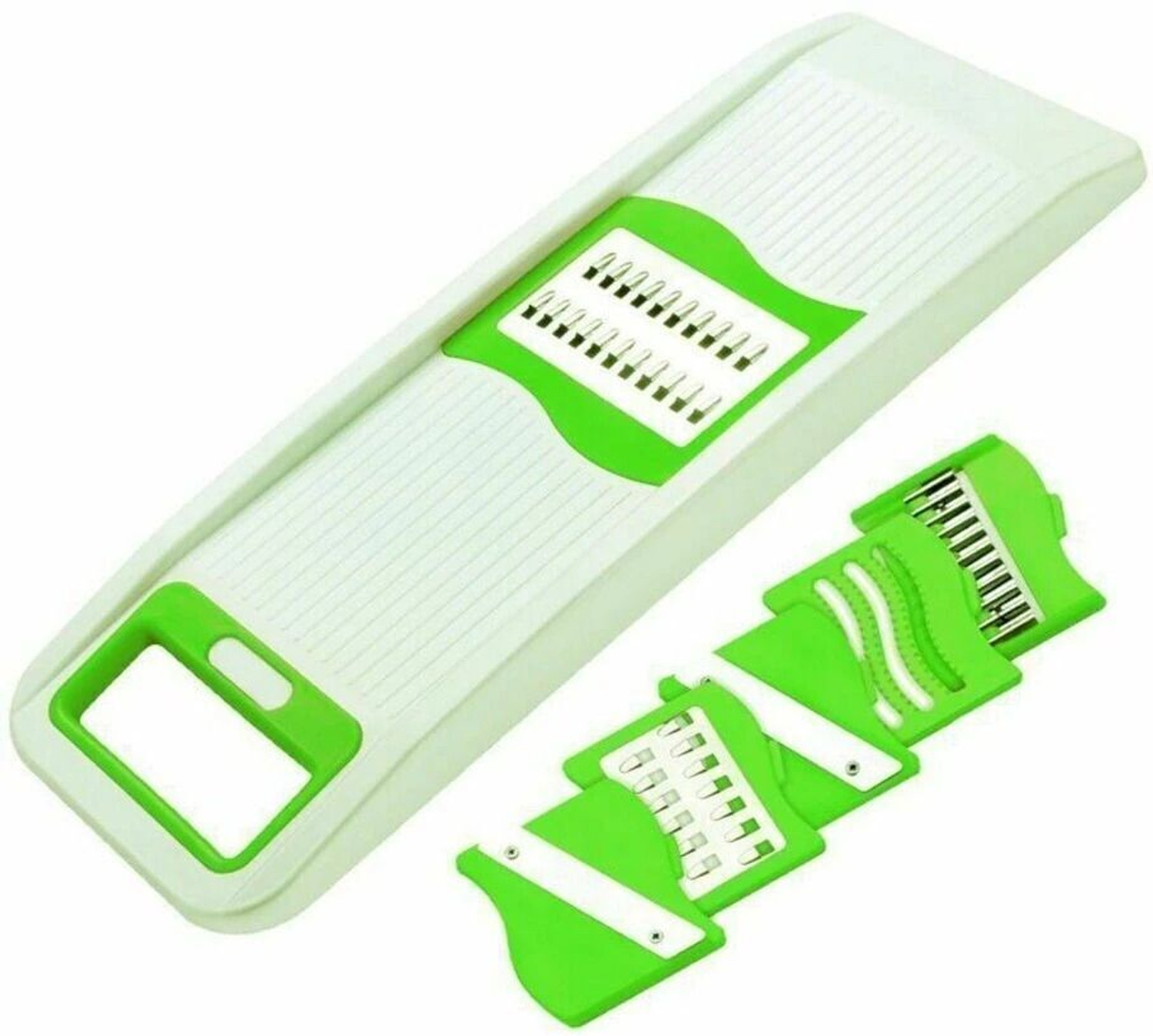 Image of Aappliances 6 in 1 Slicer & Grater with Safety Holder Kitchen Tool Set