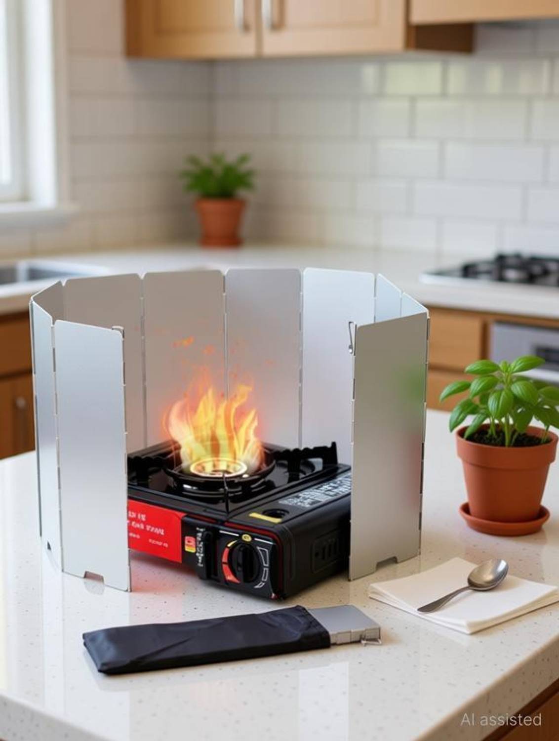 最終価格　CAMP STOVE キャンプストーブ アウトドアストーブ　赤ケース付 Zibuyu Lightweight Foldable Aluminum Alloy Camping Stove