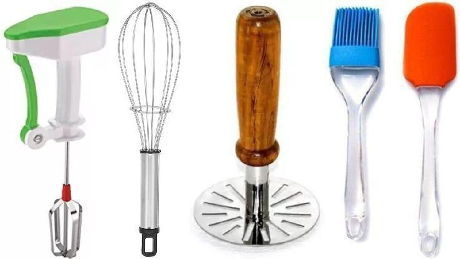 Image of Flipkart SmartBuy And Power Free Hand Blender (Pack Of 5) Kitchen Tool Set