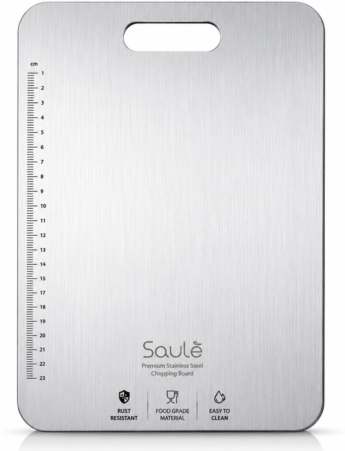 Image of Saule Saule Stainless Steel Medium Board Kitchen Tool Set