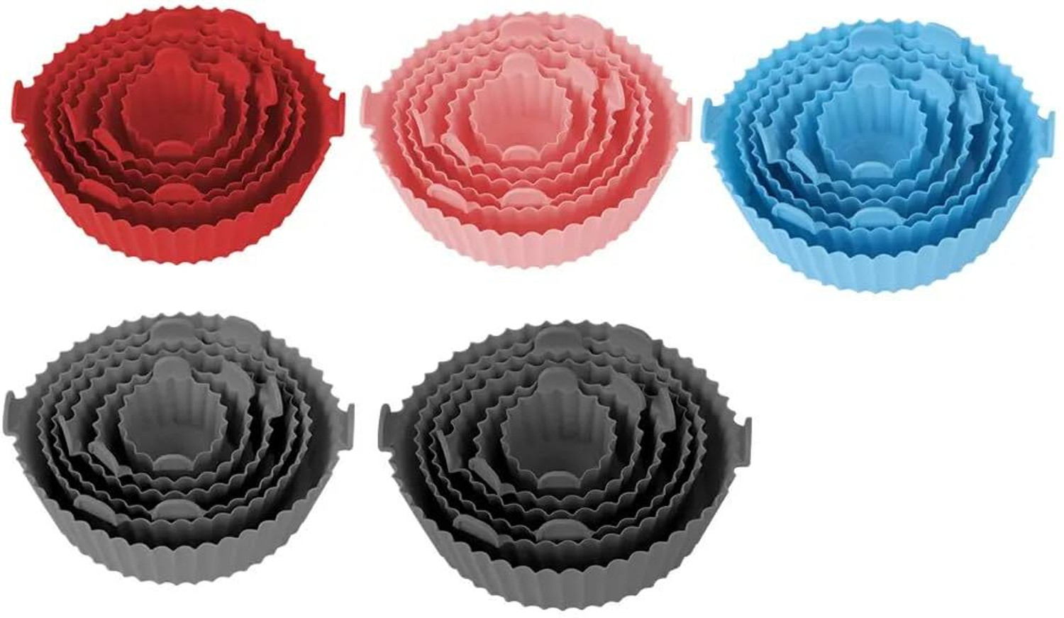 Image of PGADHIYA Air Fryer Silicone Pot Square Liners Air Fryer Air Fryer