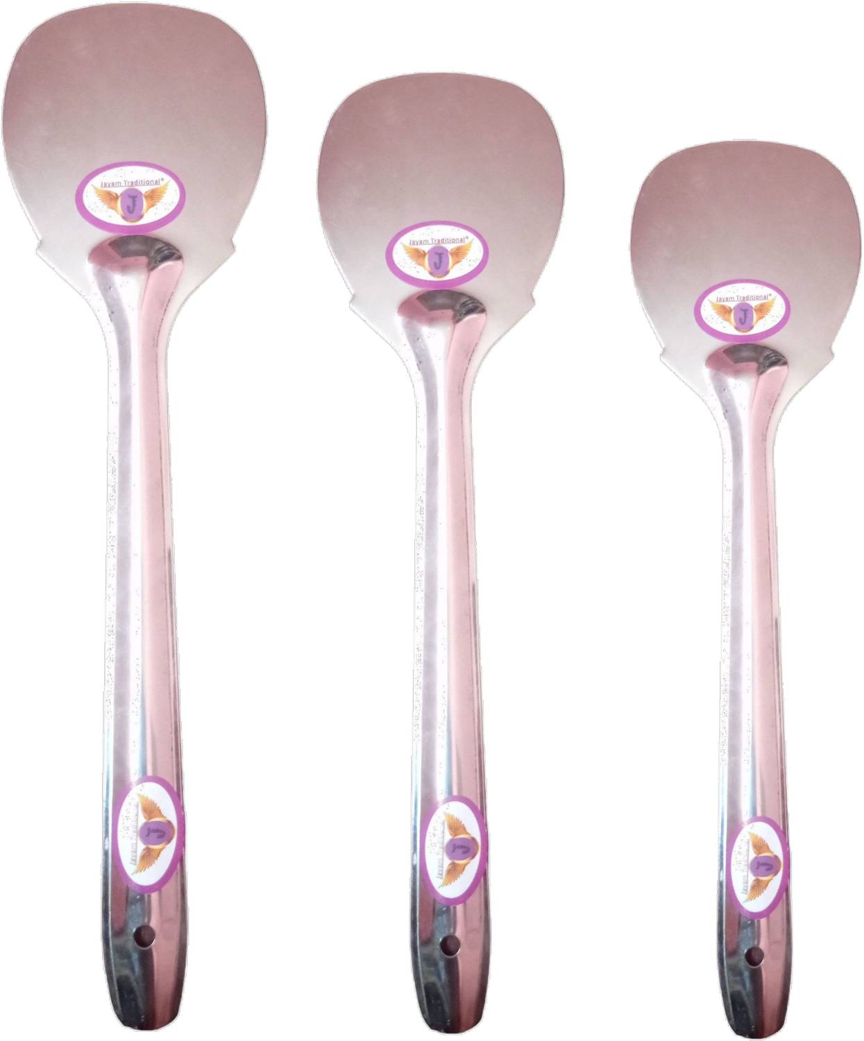 Jayam Traditional Small, Medium, Large Pack of 3 Kitchen Tool Set — Kitchen Tools & Gadgets