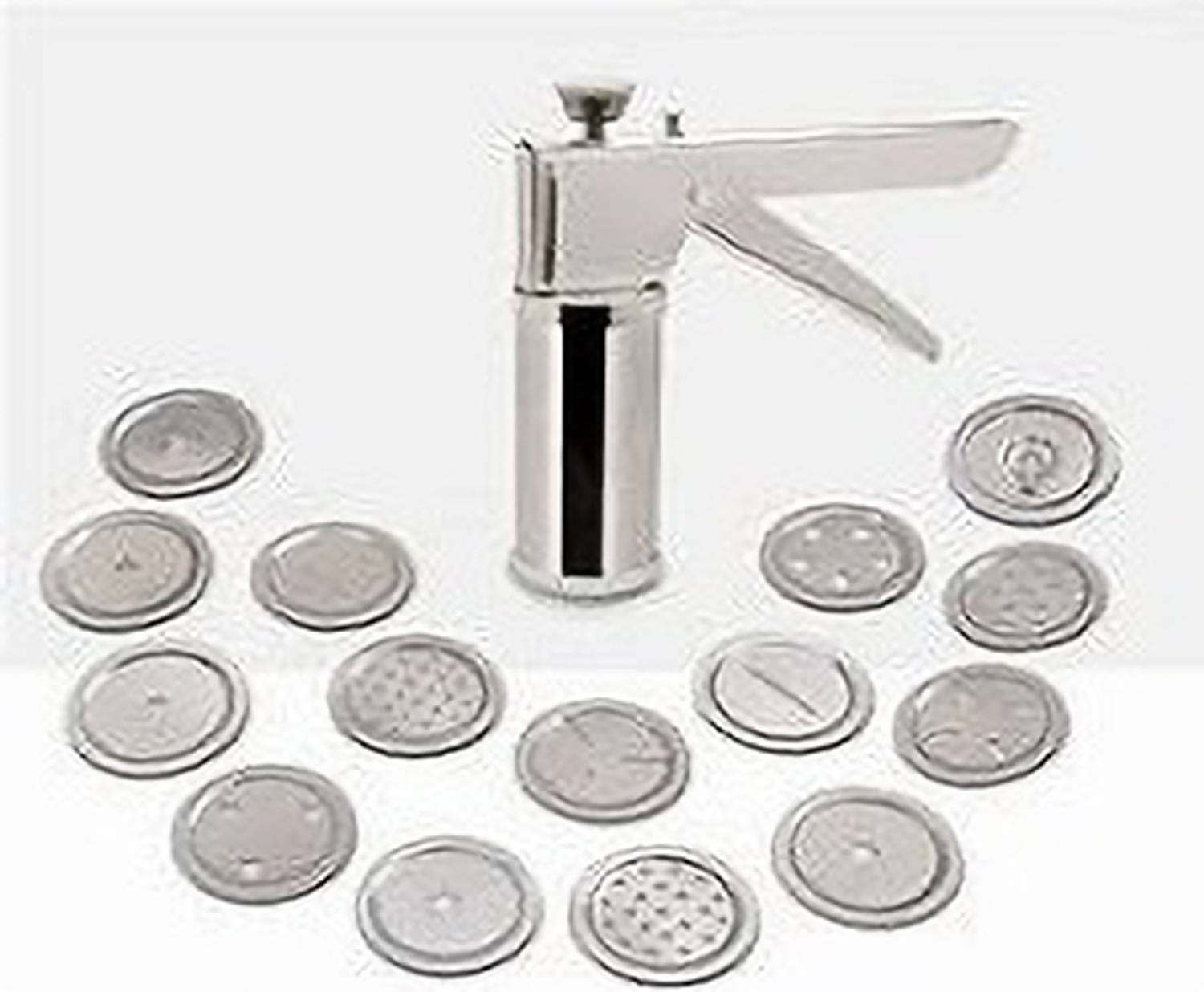 AMBA'R Stainless Steel Kitchen Press With 15 Free Blade Dish, Kitchen press for home Kitchen Tool Set