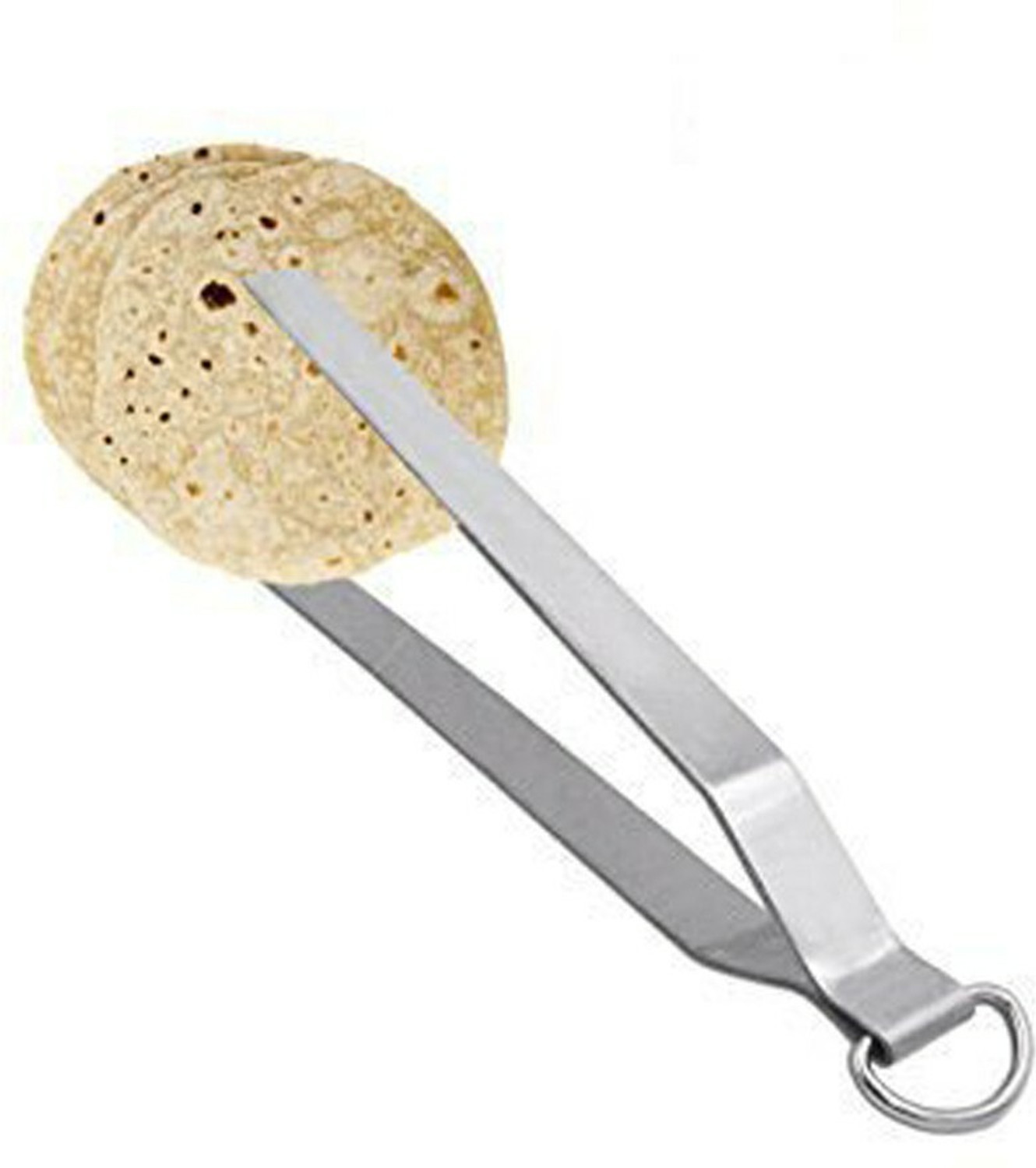 Image of OC9 Stainless Steel Lemon Squeezer & Roti Chimta / Utility Tong & Utility Pakkad Kitchen Tool Set