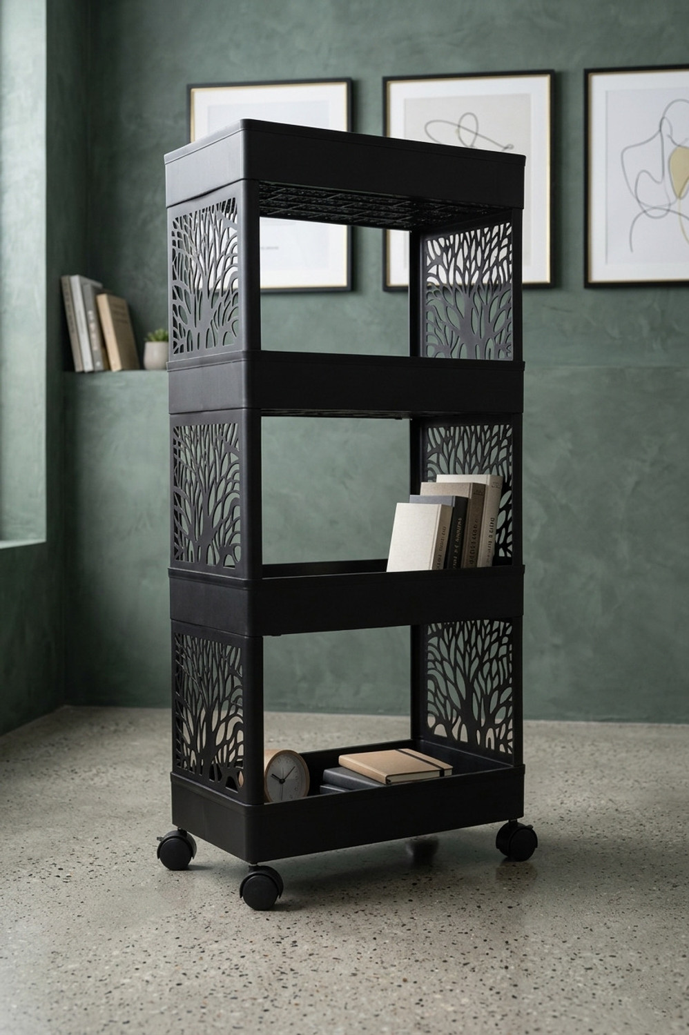 Image of Suptikes Plastic Open Book Shelf