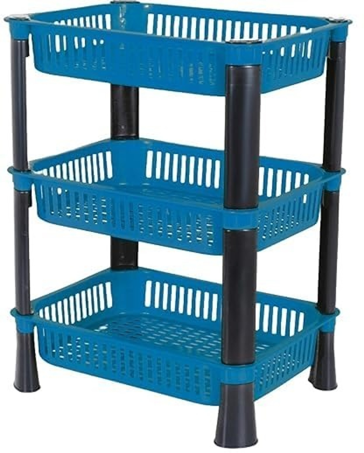 Image of RN Kart Fruits /Vegetables Kitchen Rack Plastic Vegetable Stand