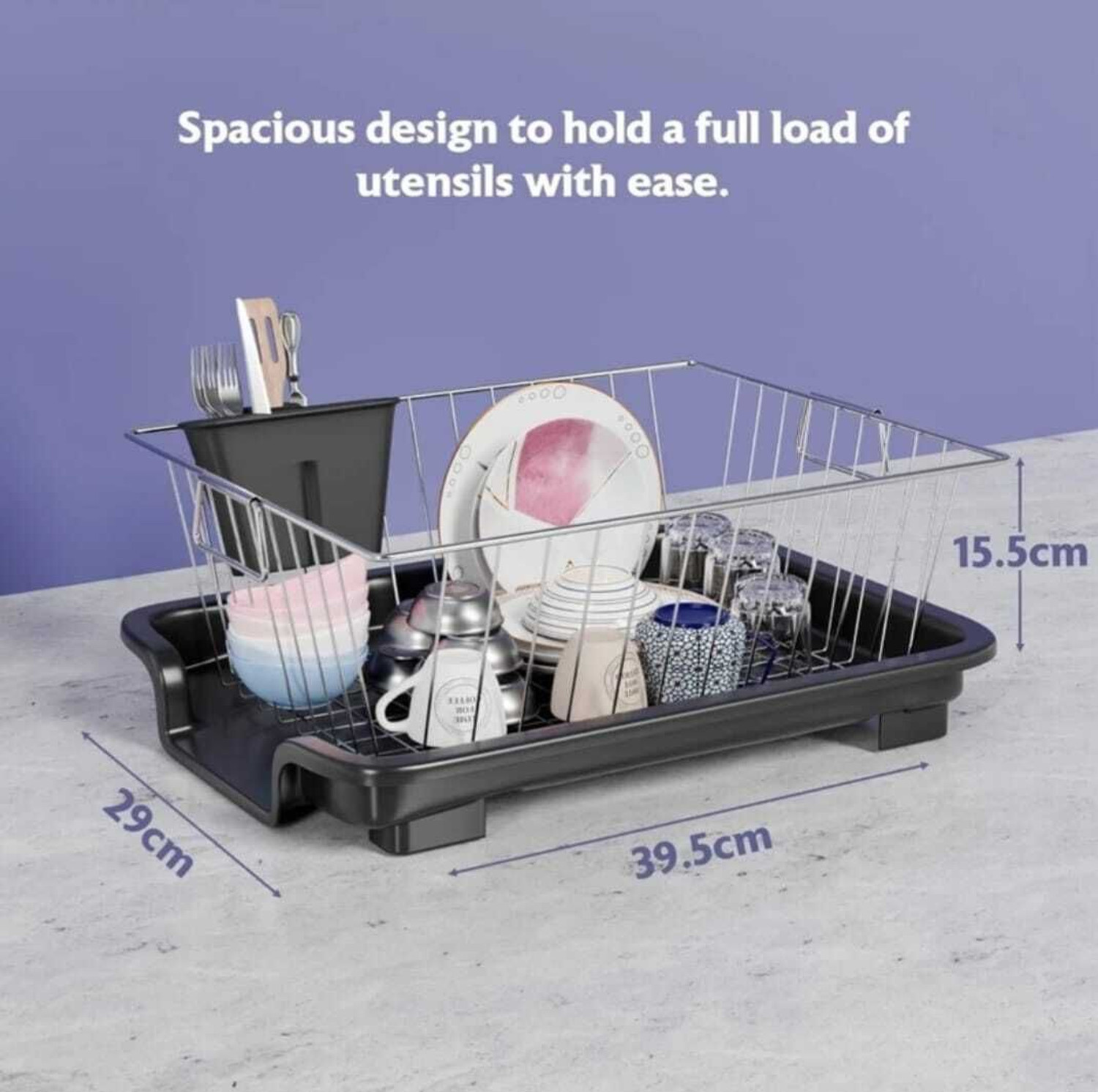 Image of ICONPLUS KHATLI SS Stainless Steel Kitchen Trolley