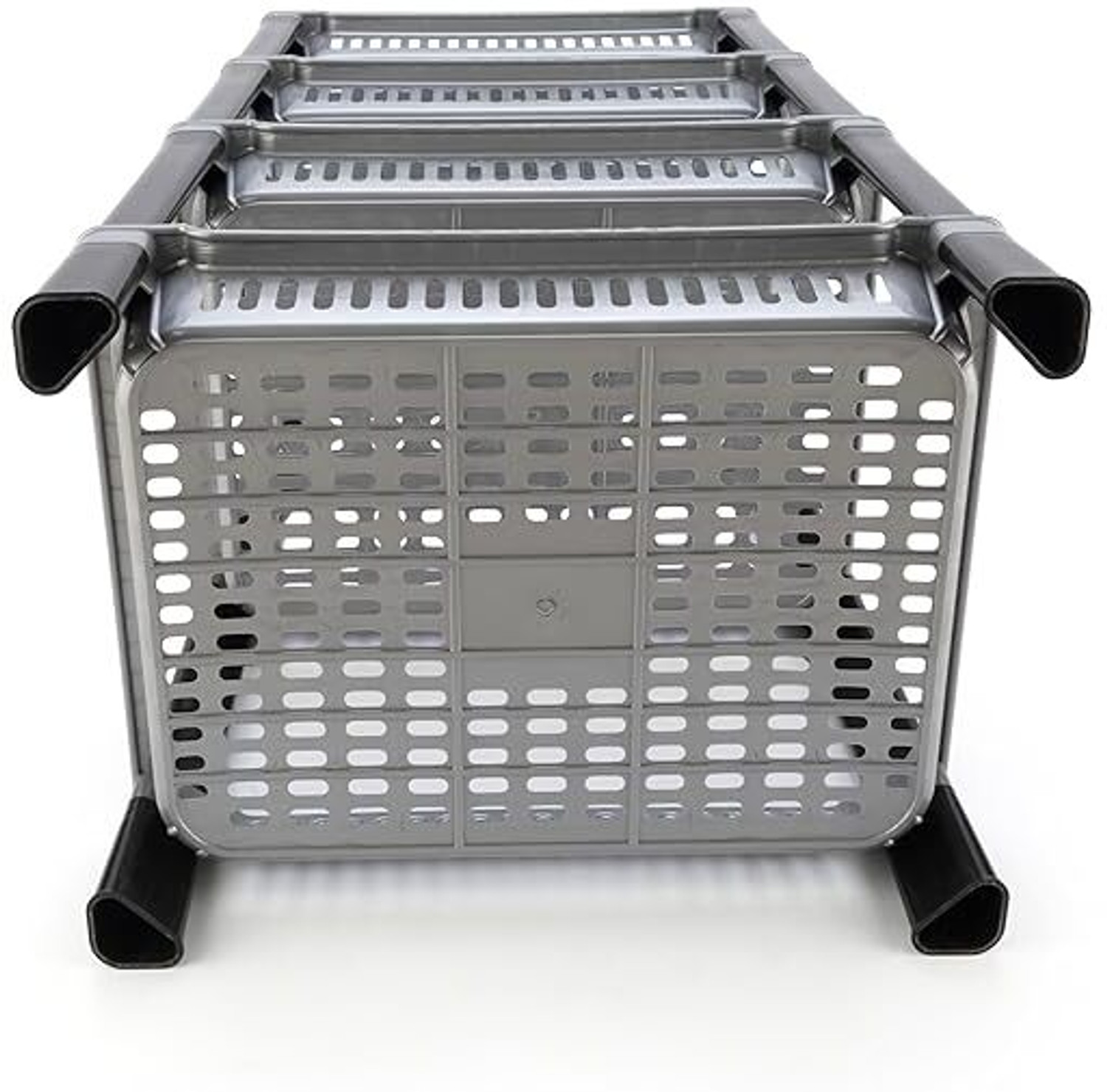 Image of Umax Multipurpose Storage Rack Organizer, Plastic Shelf Stand for Kitchen, Office Plastic Kitchen Trolley