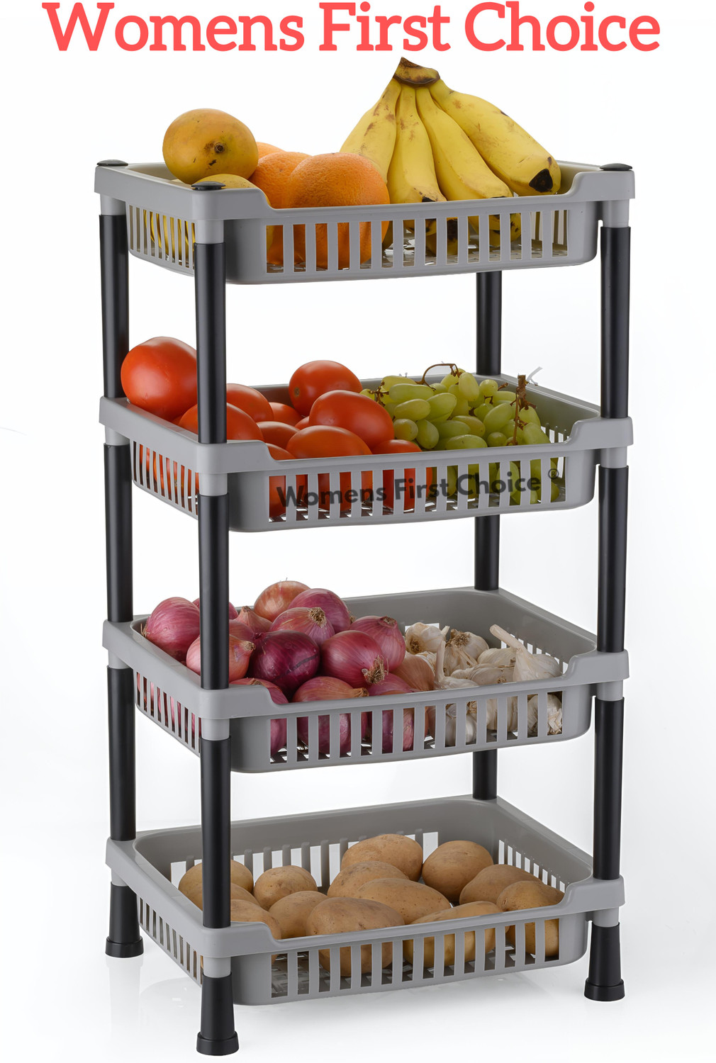 Image of Womens First Choice 4 Compartments Plastic Multi-Purpose Use
