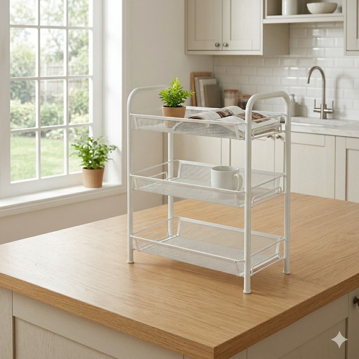 Image of S-B-S Store Iron Kitchen Trolley