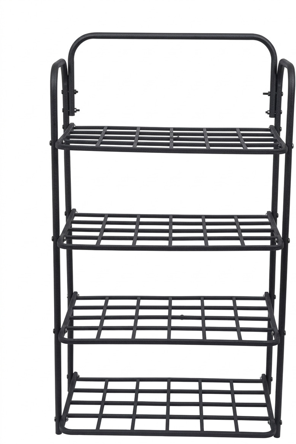 Image of MD Kart 4 Shelves Durable and Multipurpose Shoe Rack Metal, Plastic Shoe Stand