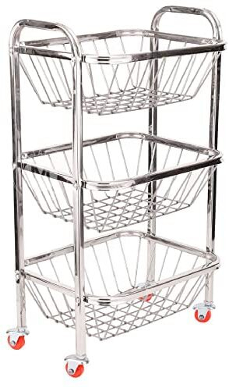Image of fashion kitchen Stainless Steel Fruit & Vegetable Basket