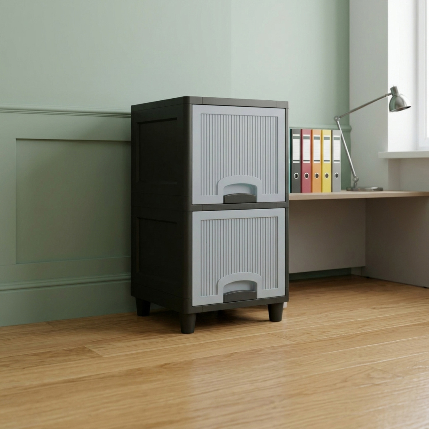 Image of MAXTID multi Cabinet for Home /Beauty & Parlour and Kitchen Plastic Kitchen Trolley