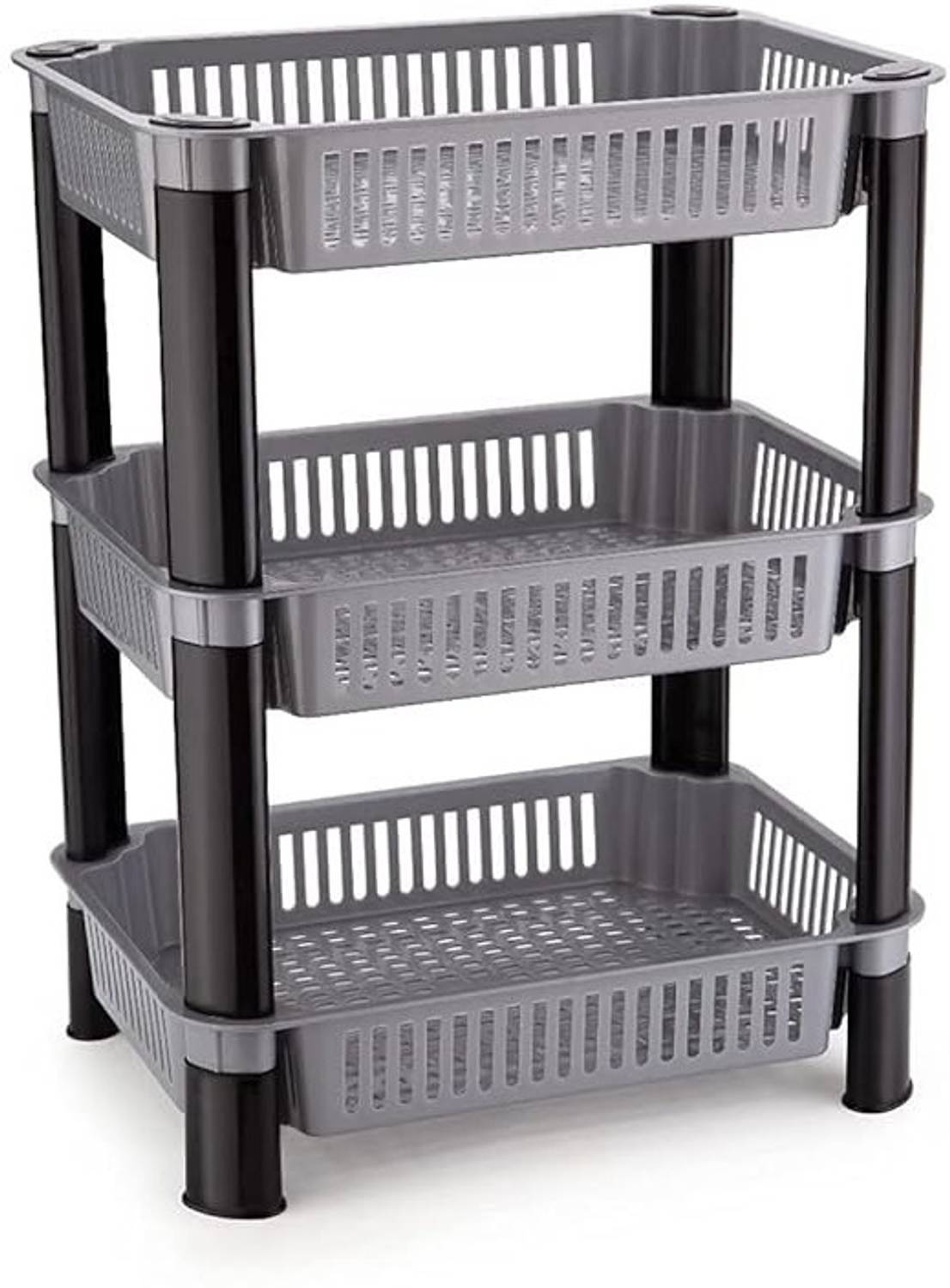 RN Kart Fruits/Vegetables Kitchen Rack Plastic Vegetable Stand — Kitchen Organizers & Racks