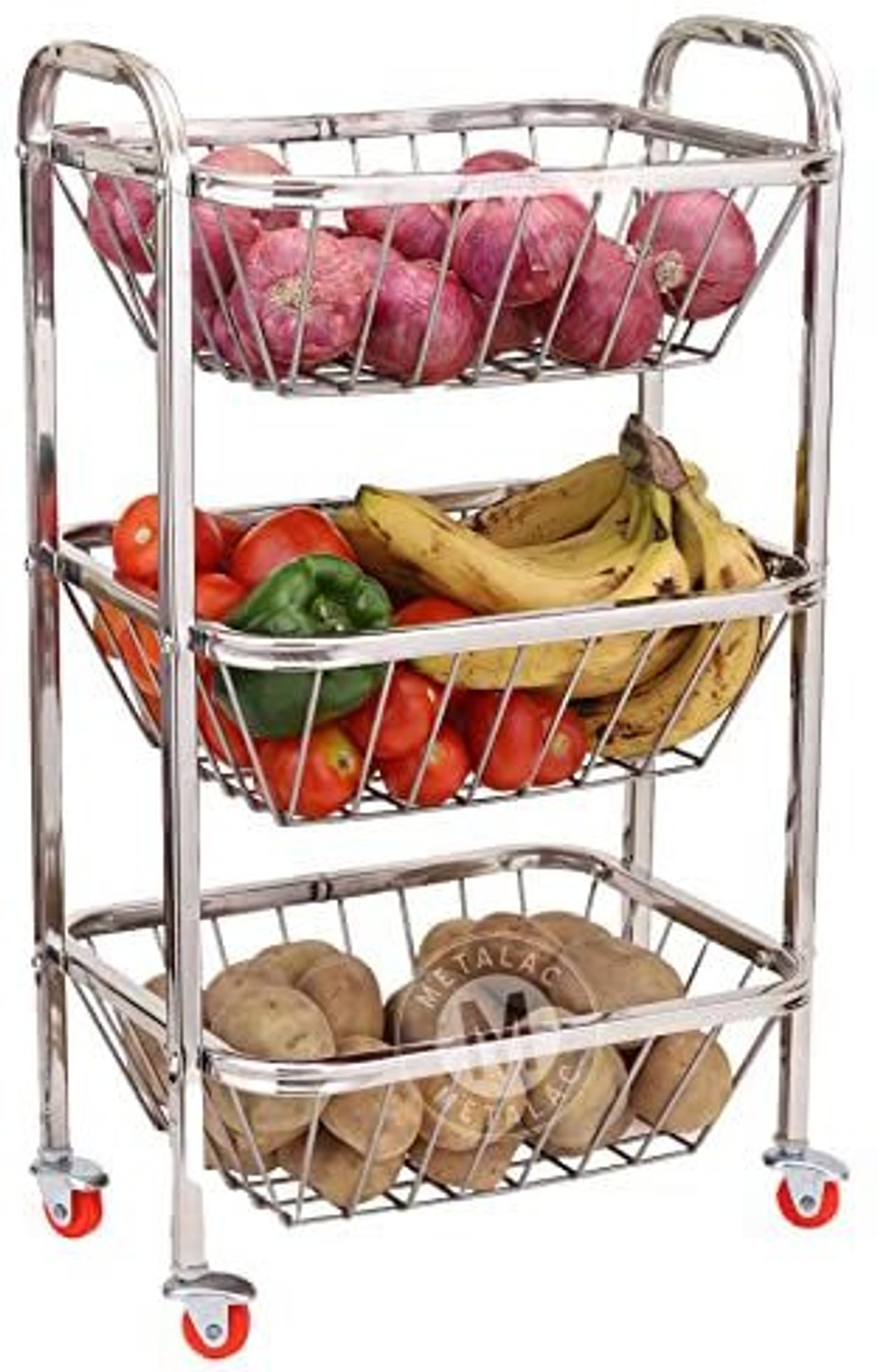 Image of fashion kitchen Stainless Steel Fruit & Vegetable Basket