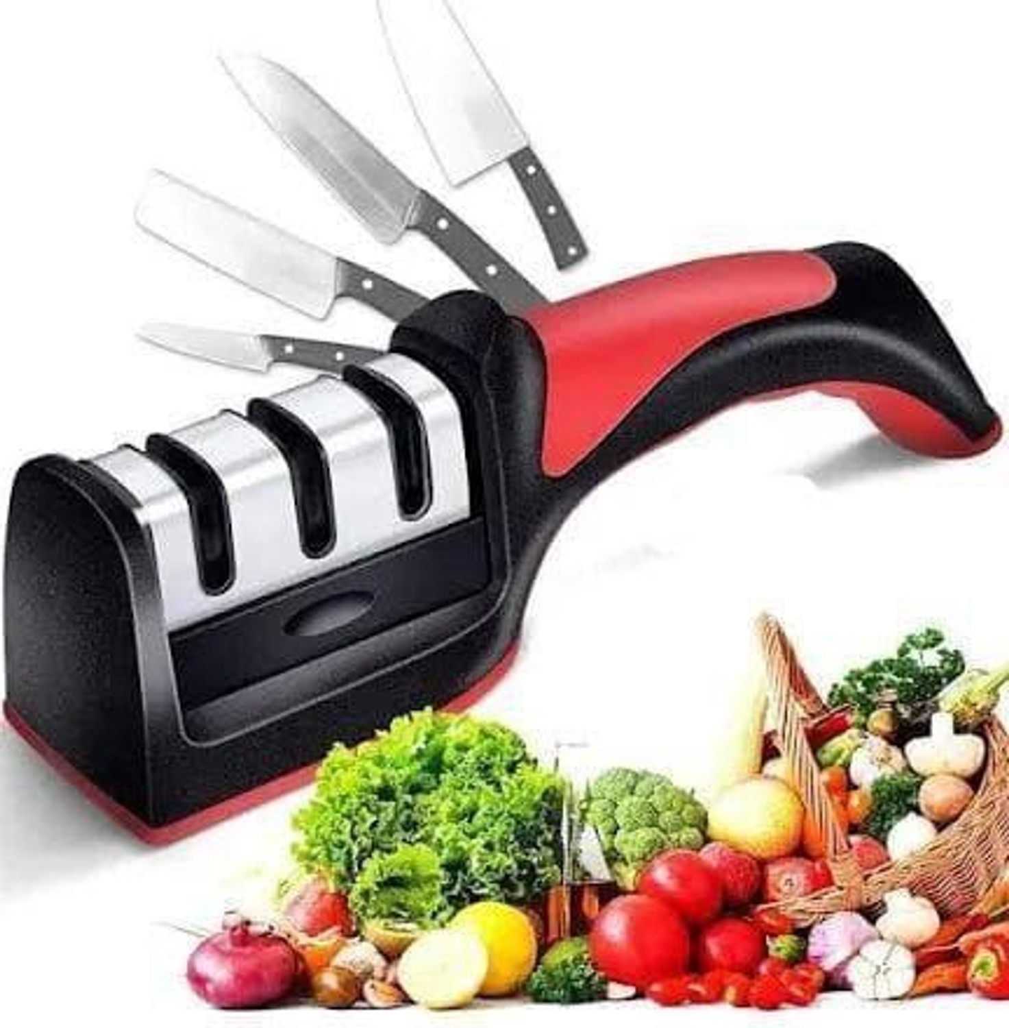 Image of KitchenMartt 4 Pc Stainless Steel Knife Set Knife set beige