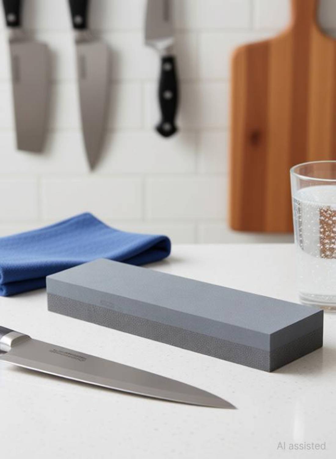 Agromech Sharpening Stone for Sharpening Knives , Knife Sharpening Stone