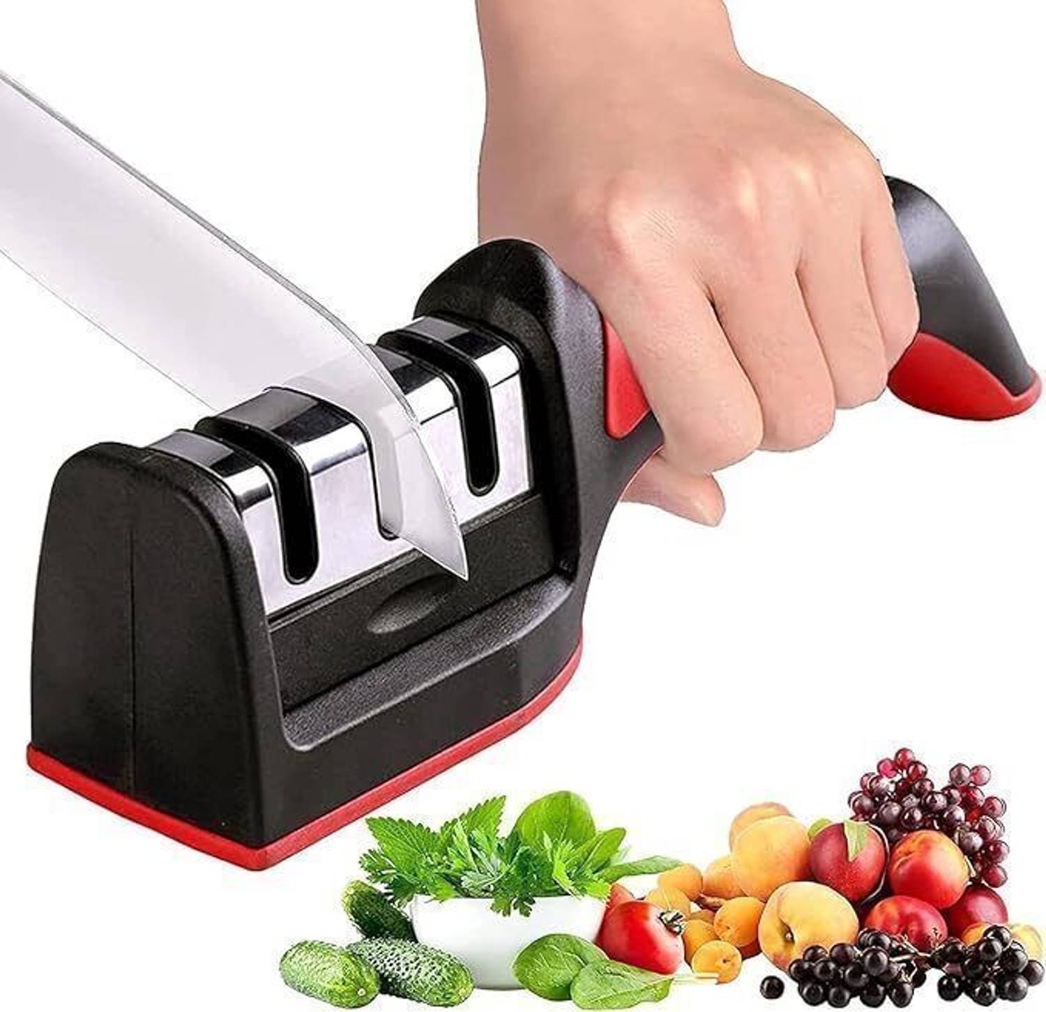 Lozenge 3 IN 1 KNIFE SHARPENER Knife Sharpening Steel