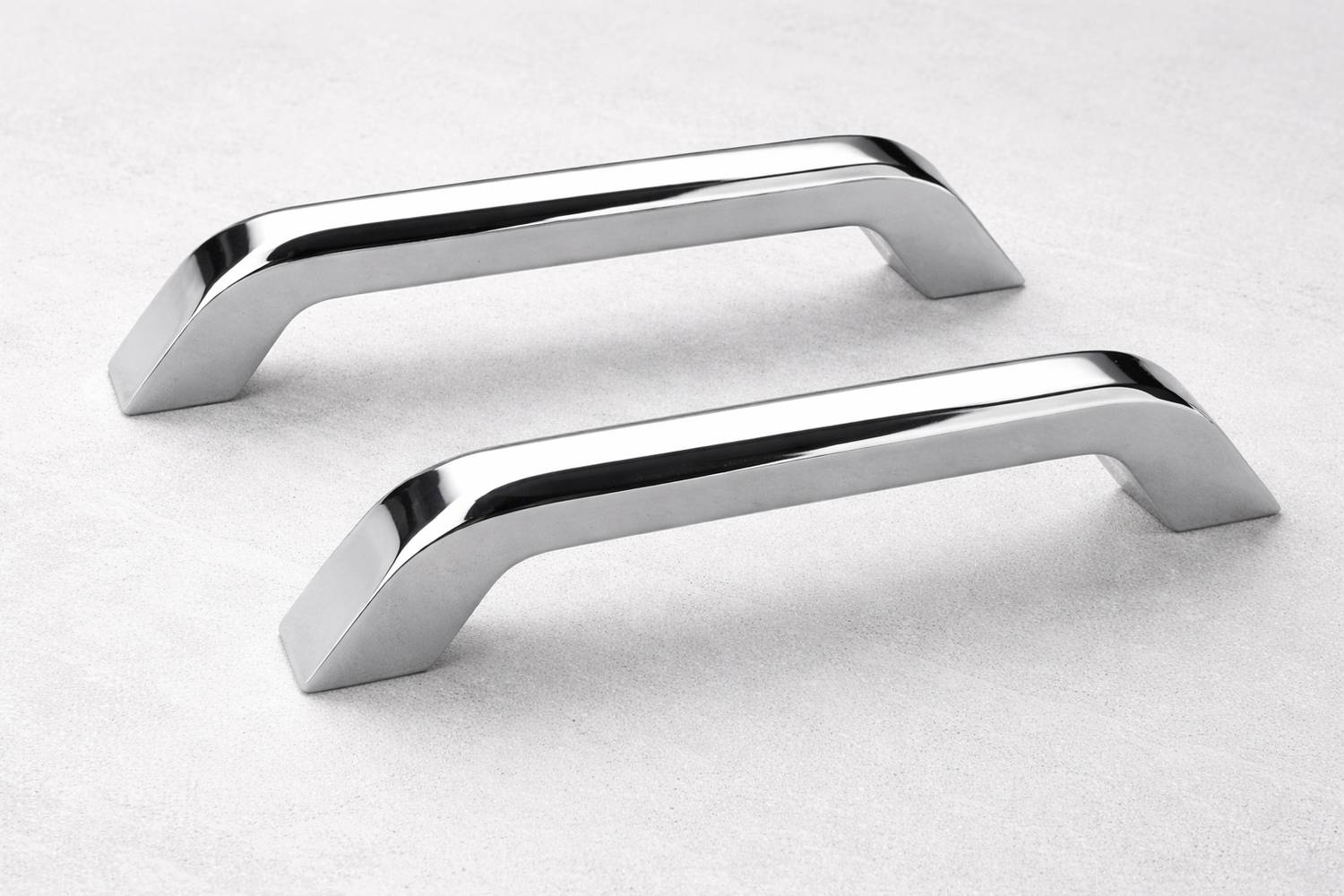 AASINN Oval Shape Glossy Stainless Steel Kitchen Cabinet Handle 6 Inch (149mm)Pack of 2 Stainless Steel Cabinet/Drawer Handle