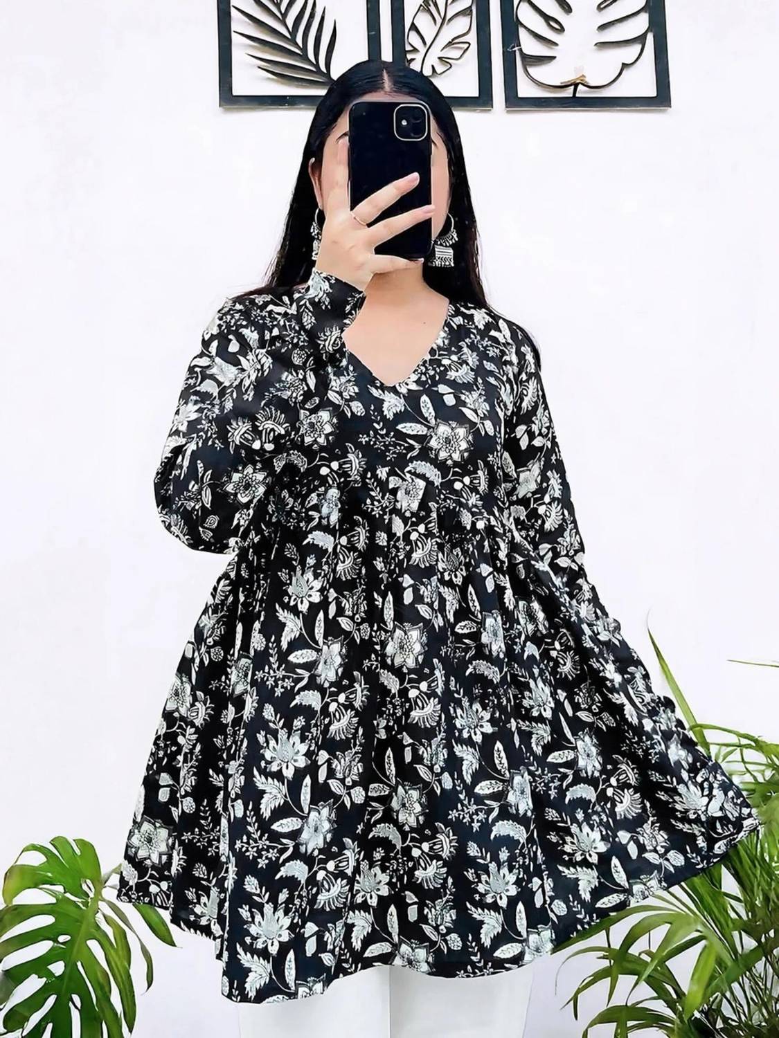 BRAHMASTRA Women Printed Flared Kurta