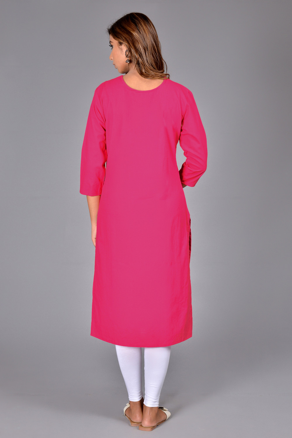 Image of Bachuu Women Embroidered A-line Kurta
