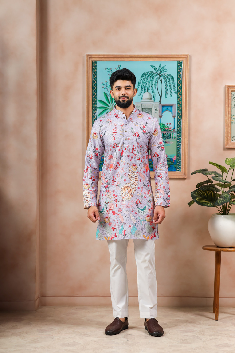 Image of Koshin Men Kurta Pyjama Set