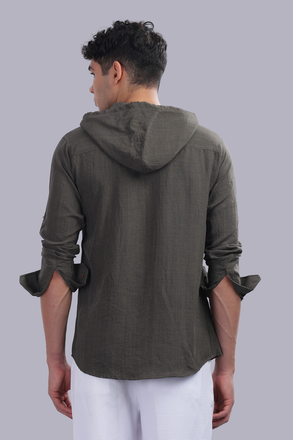 Image of colorwings Men Solid Straight Kurta