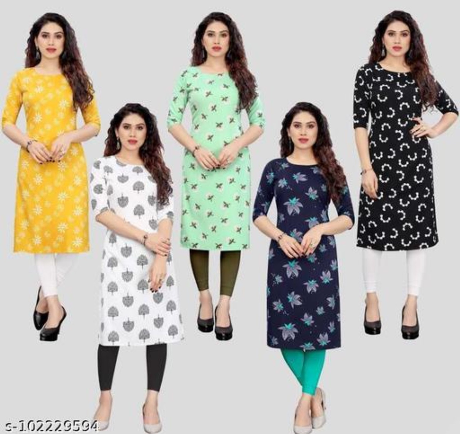Image of AK Fashion Mall Women Printed Kurta