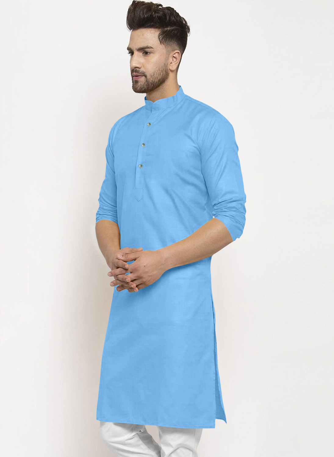 Image of PoshSide Men Kurta Pyjama Set