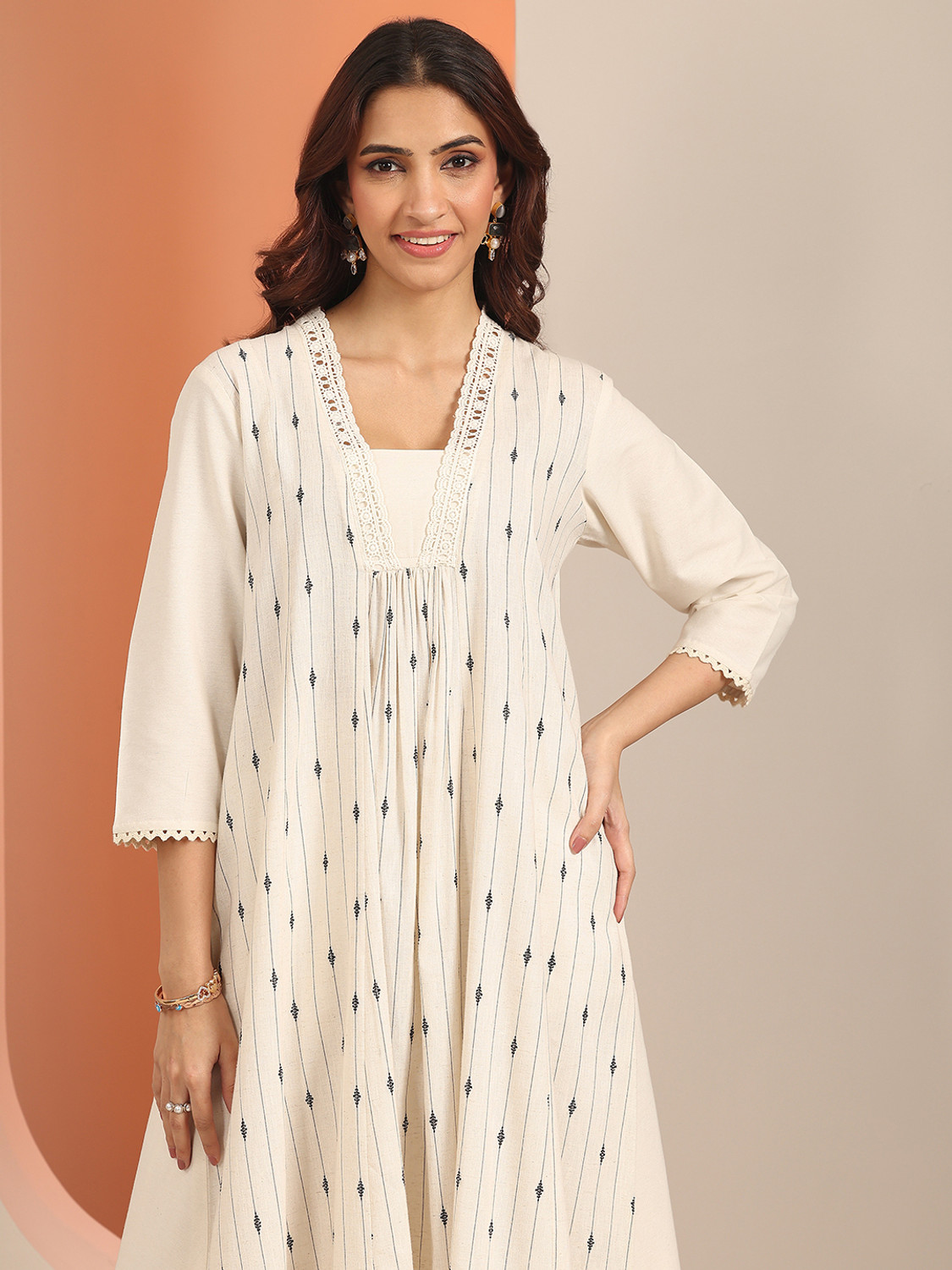Image of LIBAS Women Printed A-line Kurta