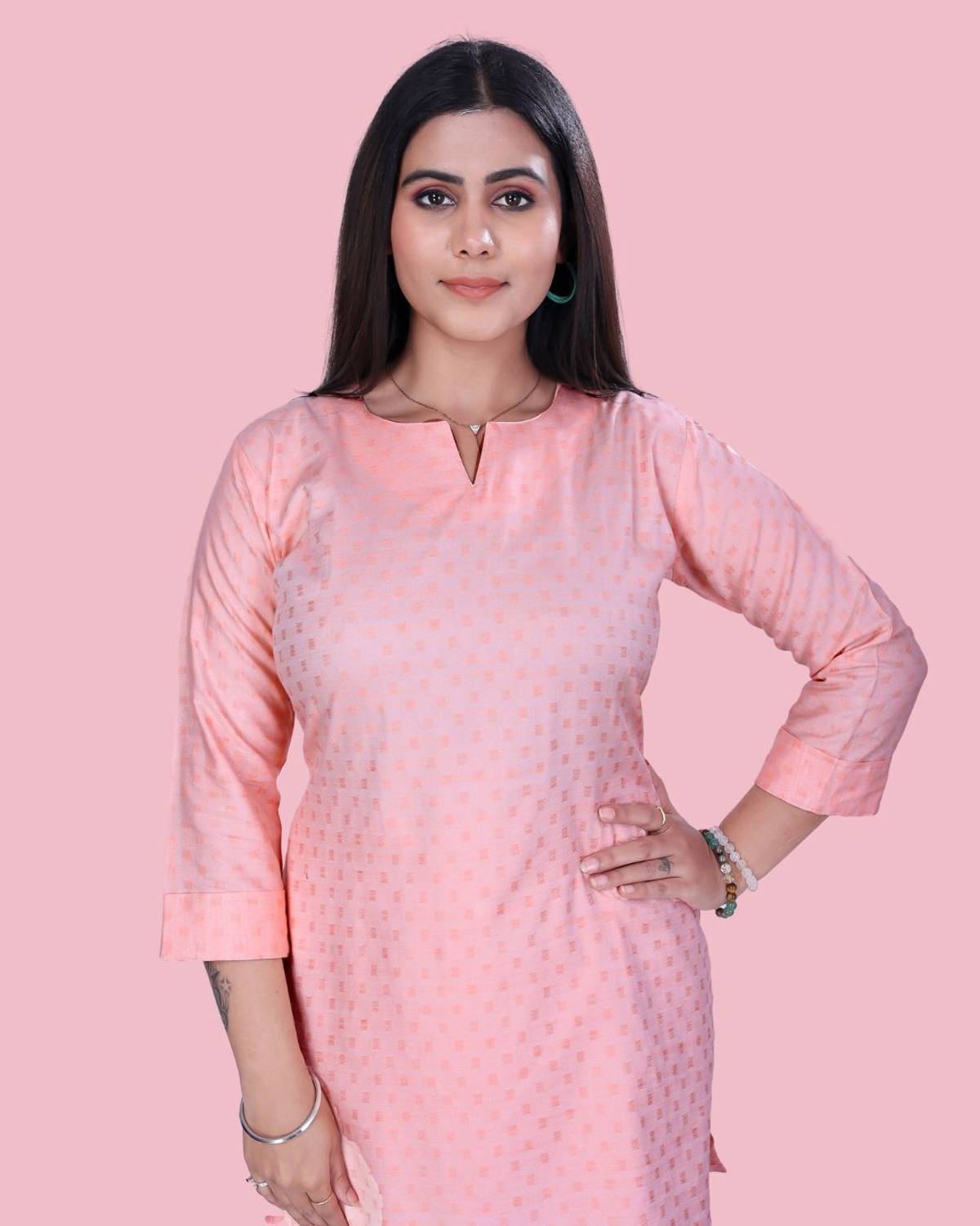 4K FASHION Women Printed Straight Kurta
