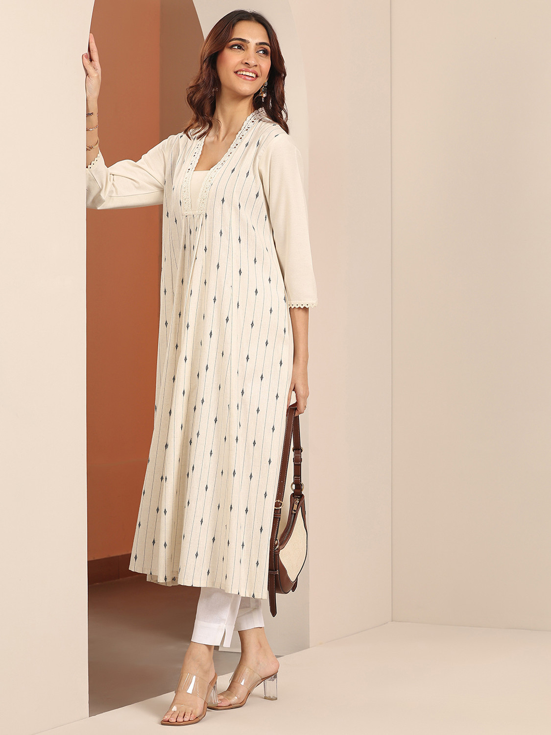 Image of LIBAS Women Printed A-line Kurta