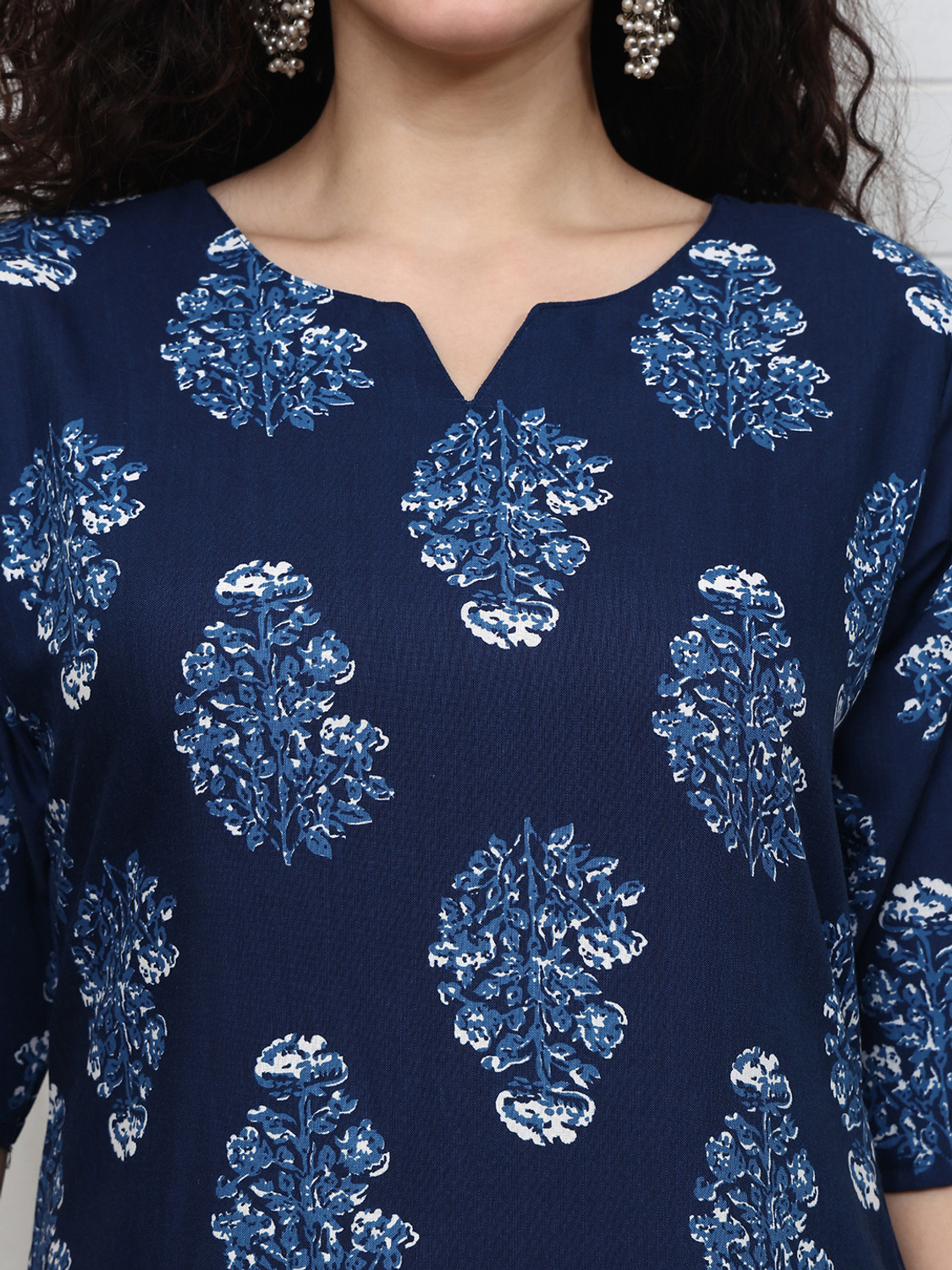 Image of EthnicBasket Women Printed Tunic Kurta