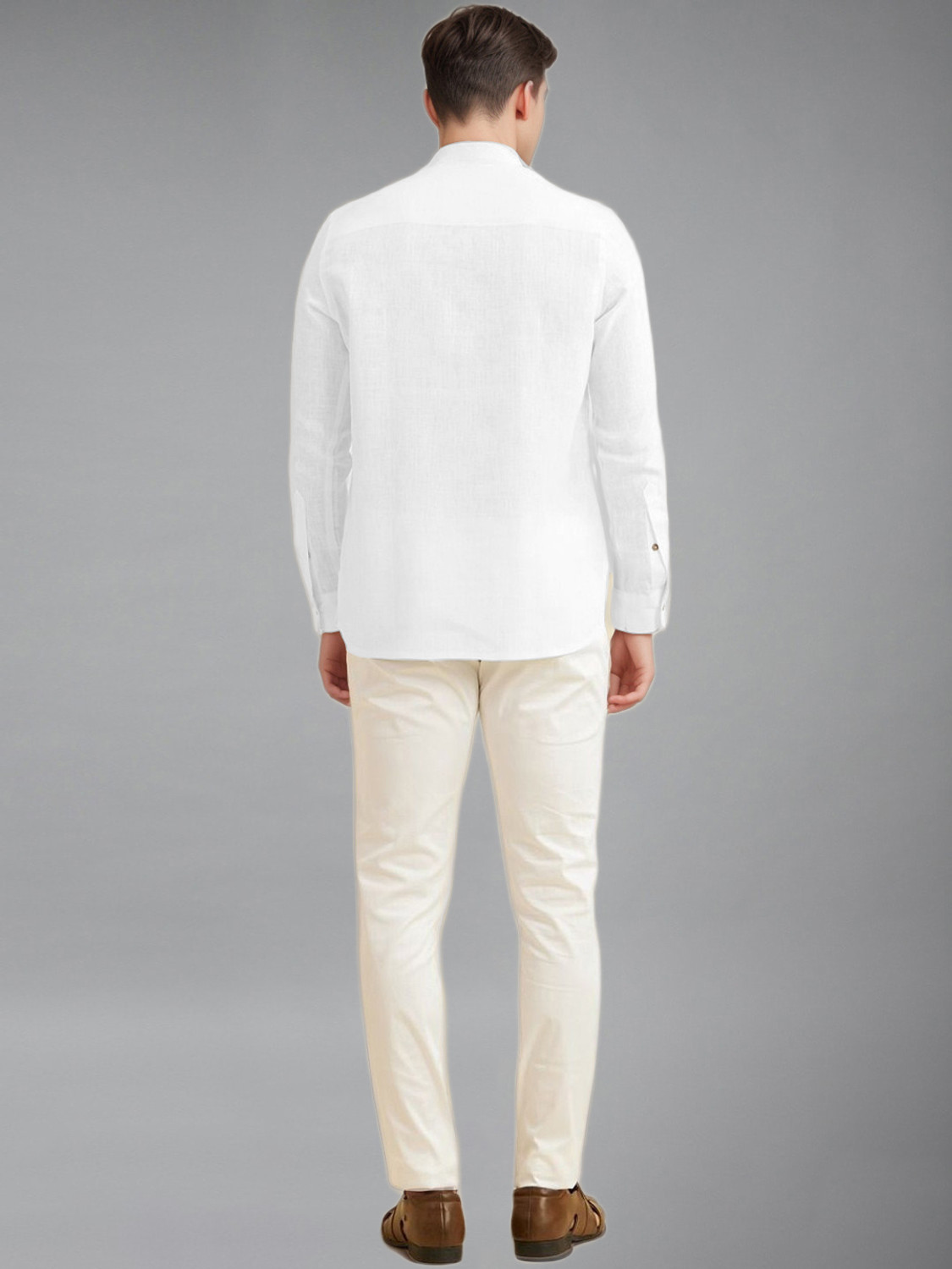 Image of Vida Loca Men Solid A-line Kurta