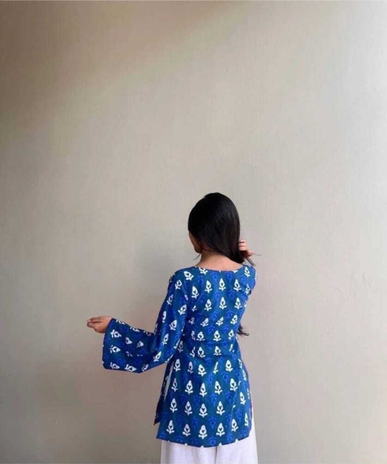Image of Premokar Creation Women Printed Tunic Kurta