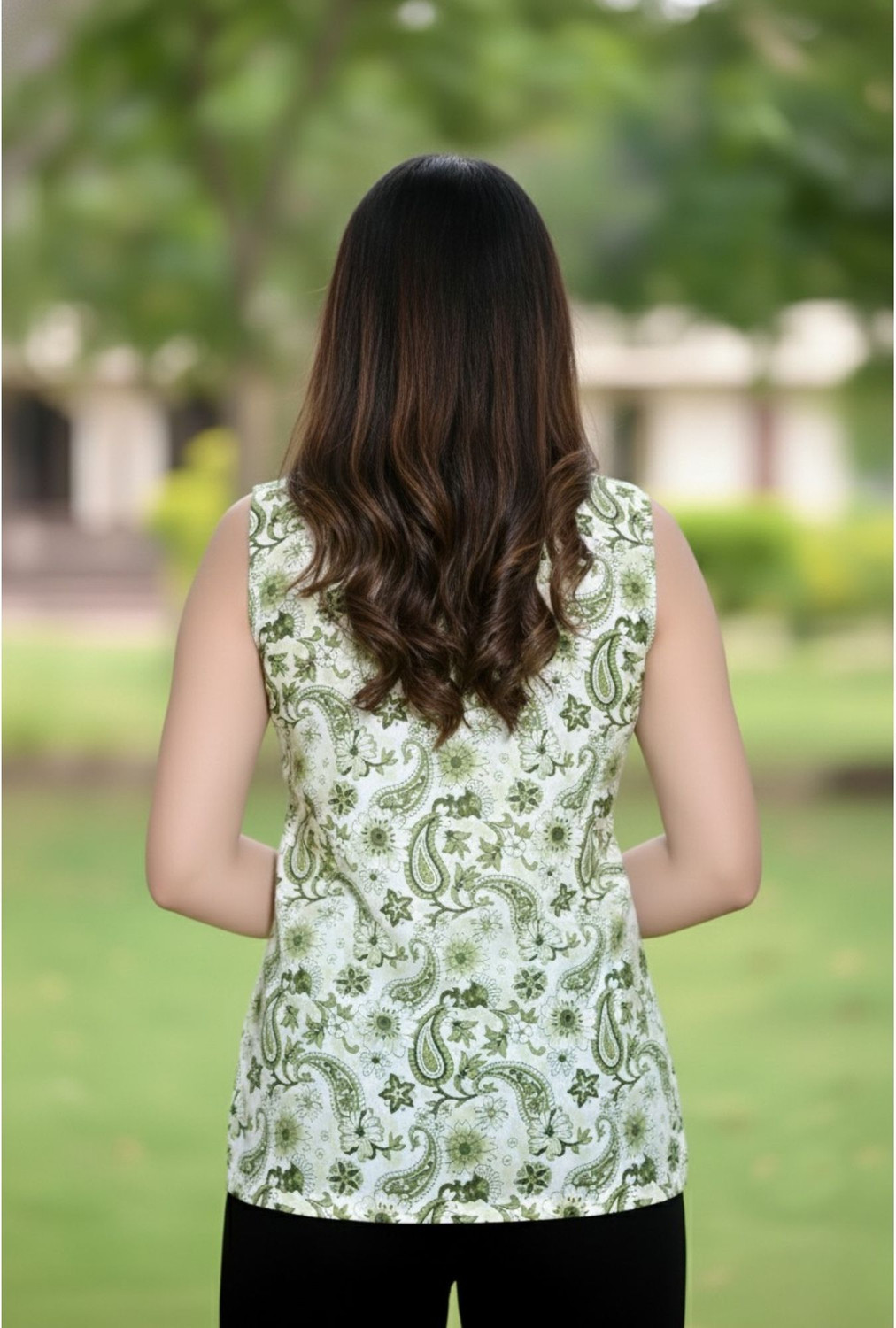 Image of BR MANUFACTURER Women Printed Straight Kurta