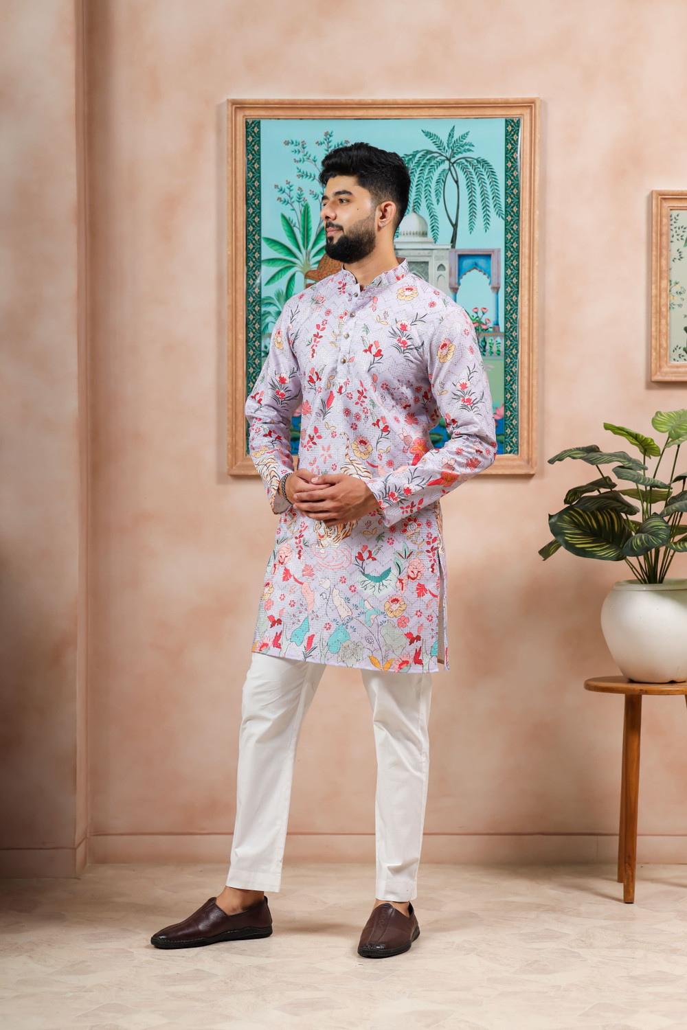 Image of Koshin Men Kurta Pyjama Set