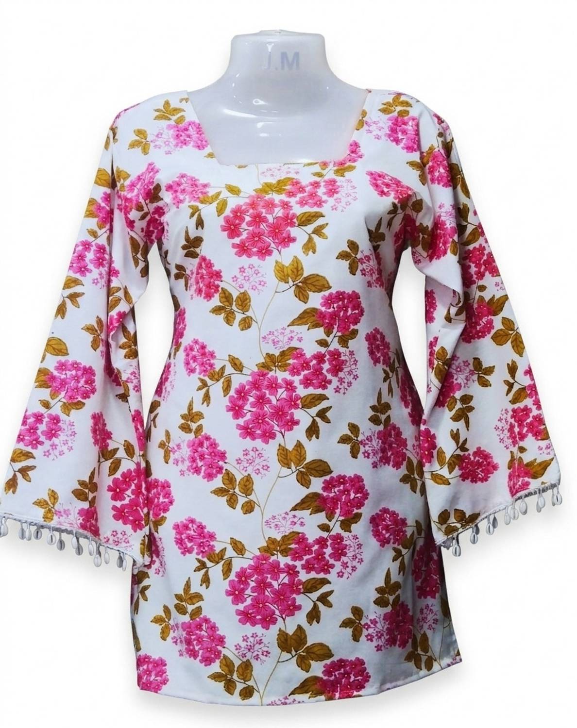 Fabricana Women Floral Print Straight Kurta - Image 3