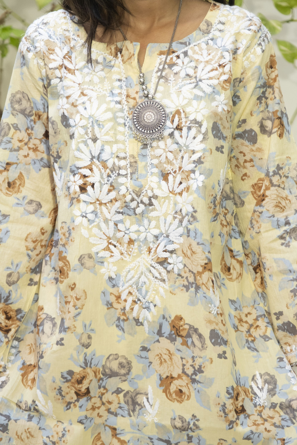 Image of Elegance Hub Women Printed Straight Kurta