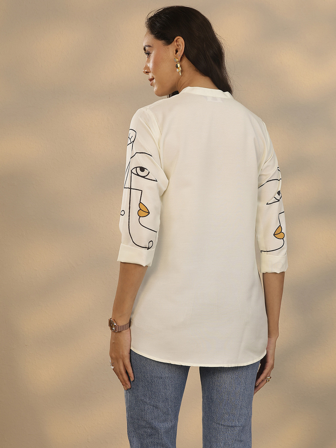 Image of LIBAS Women Printed Straight Kurta